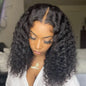 16 Inches Water Curl Human Hair Wig.